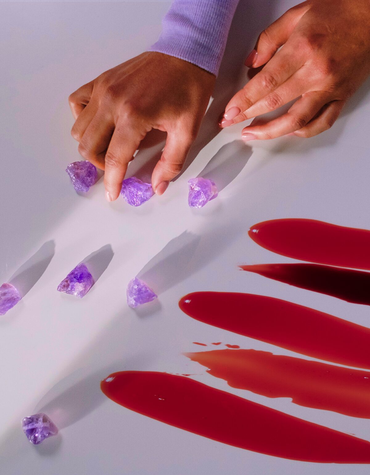 Crystals and how they can help with menstruation
