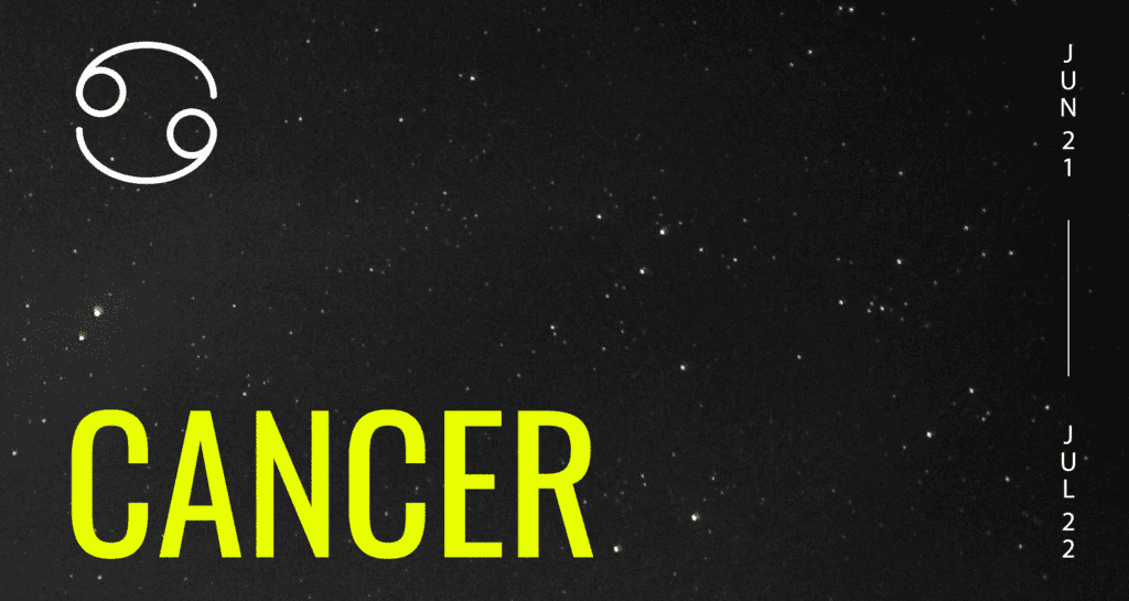 cancer sign on your period