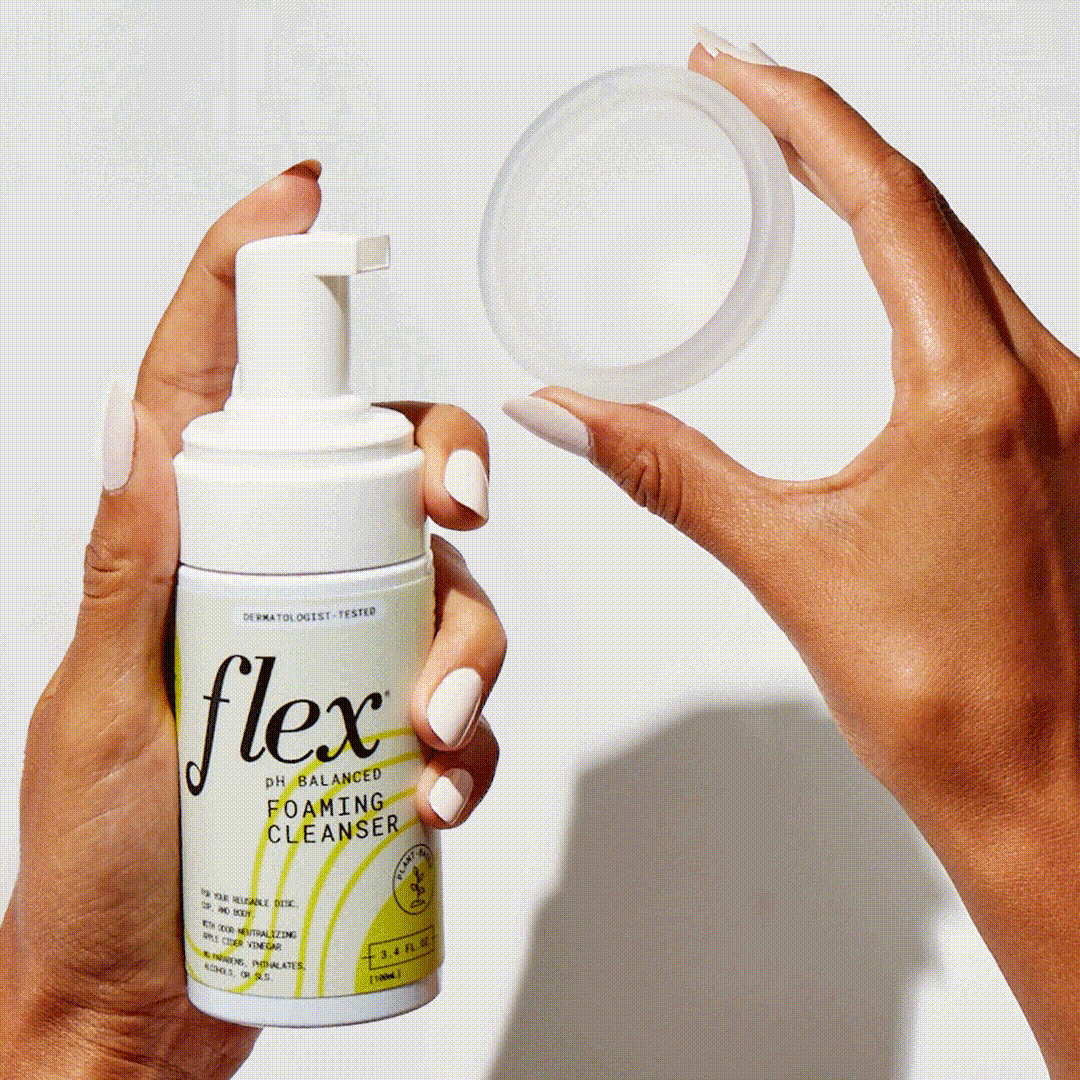 How to use reusable menstrual disc | Flex® Modern Period Care
