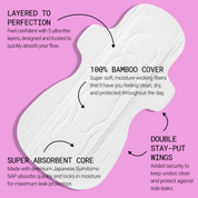 Flex Bamboo Super Pads