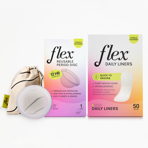 Flex Reusable Disc + Daily Liners Duo | Flex®