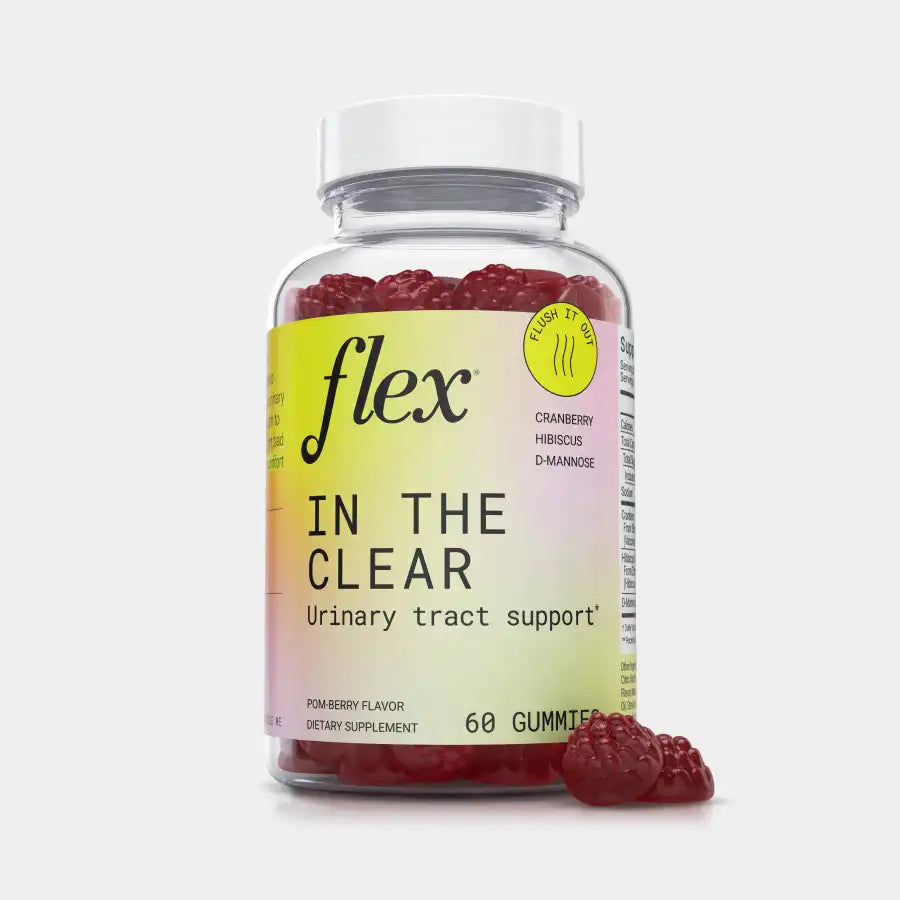 Flex In The Clear Urinary Tract Support Supplement Gummies
